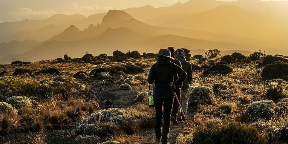 Kilimanjaro in Tanzania the highest point in the African Continent